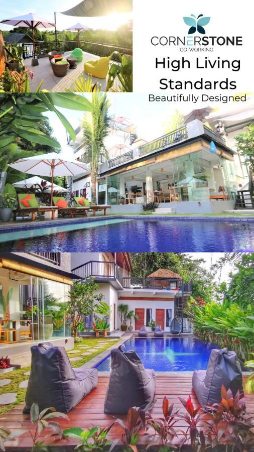 הוסטל קנגו Cornerstone Bali Coworking מראה חיצוני תמונה